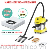 Máy hút bụi nước Karcher WD 4 Premium (1.348-150.0)