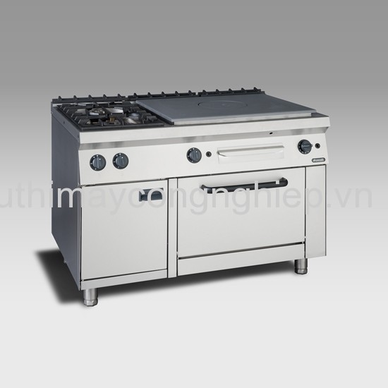 Bếp phẳng tích hợp lò nướng
