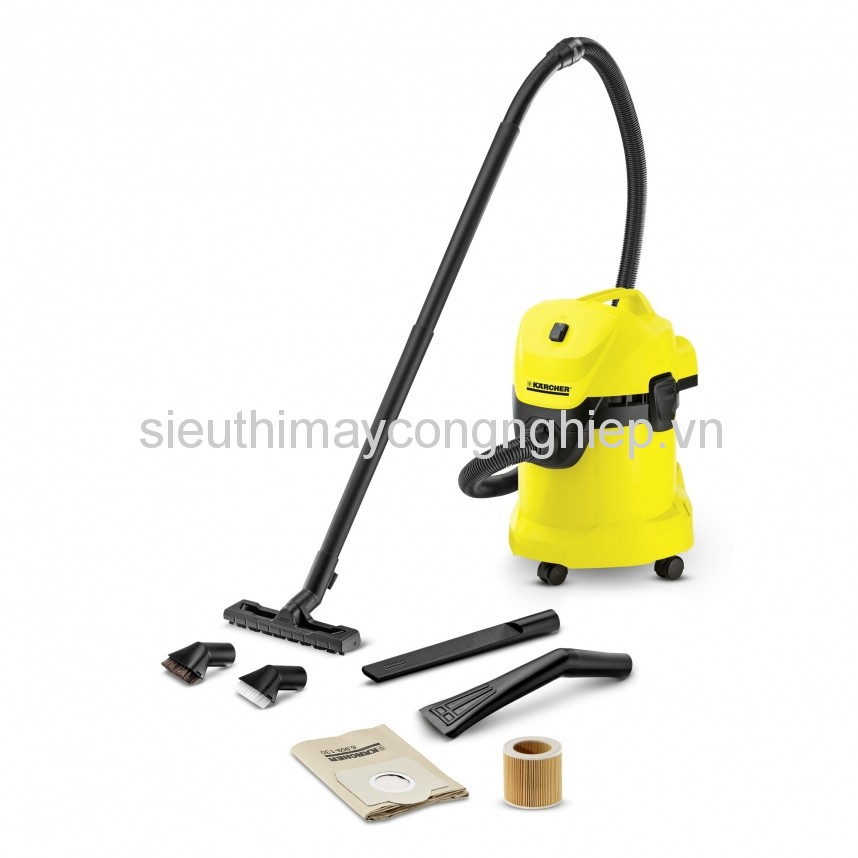 Máy hút bụi - nước và thổi Karcher WD 3 CAR (1.629-809.0)