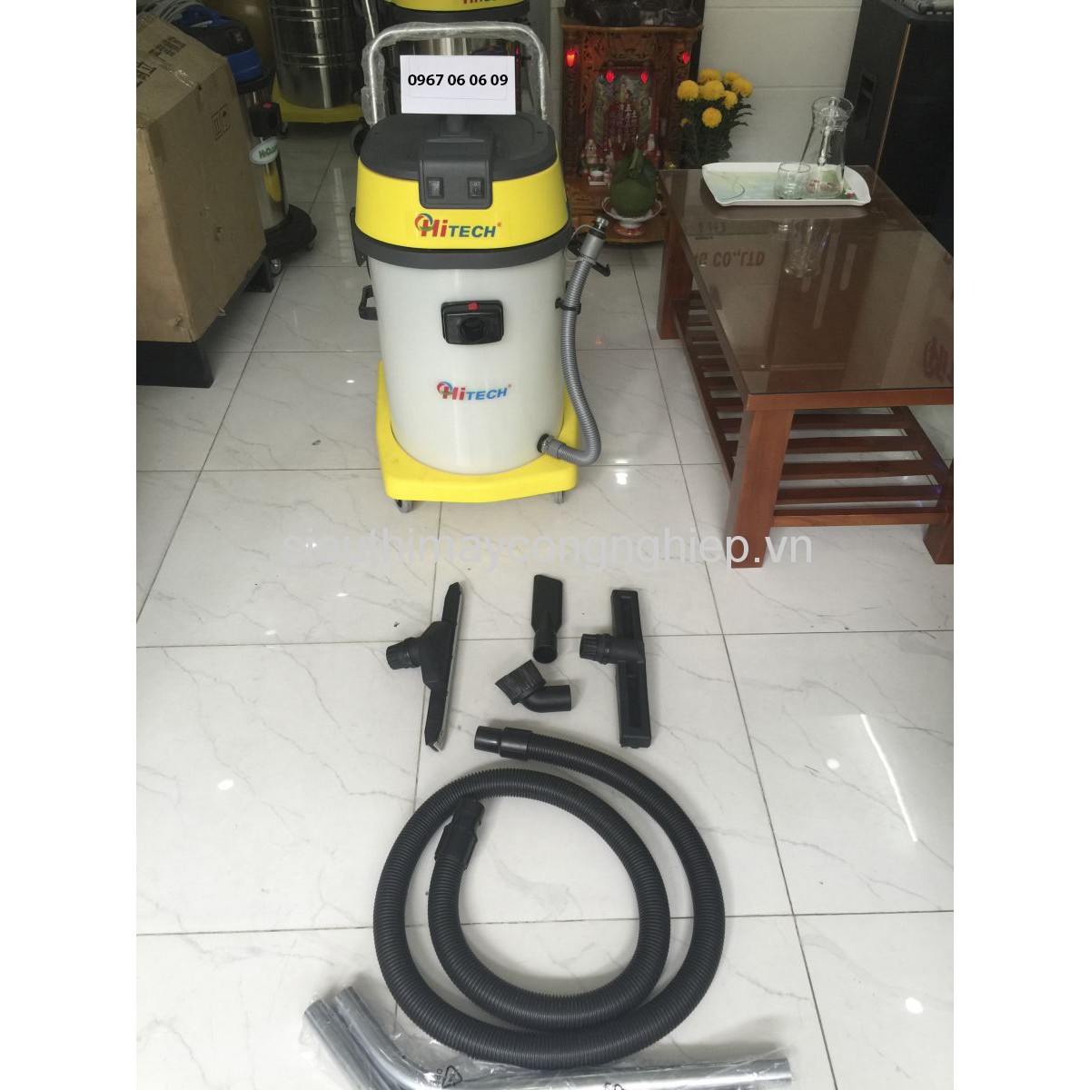 Máy hút bụi khô và ướt HiTech CH 602B