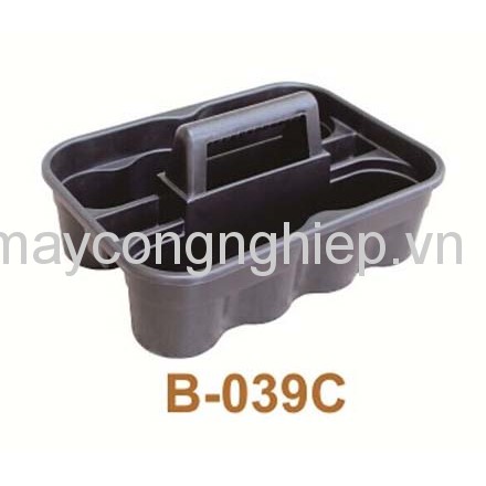 Khay đựng dụng cụ vệ sinh 2 ngăn B-039C