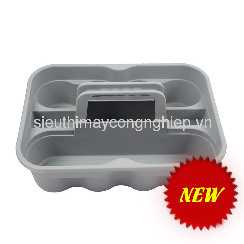 Khay đựng dụng cụ vệ sinh 2 ngăn B-039C