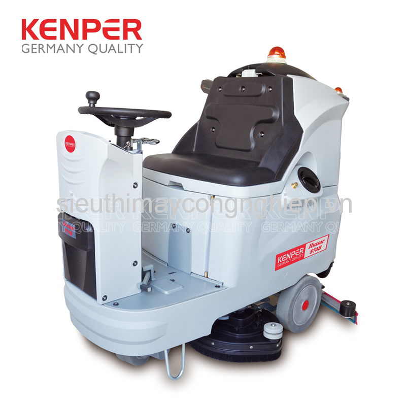 Máy chà sàn ngồi lái chạy ắc quy Kenper HUSSAR 870B