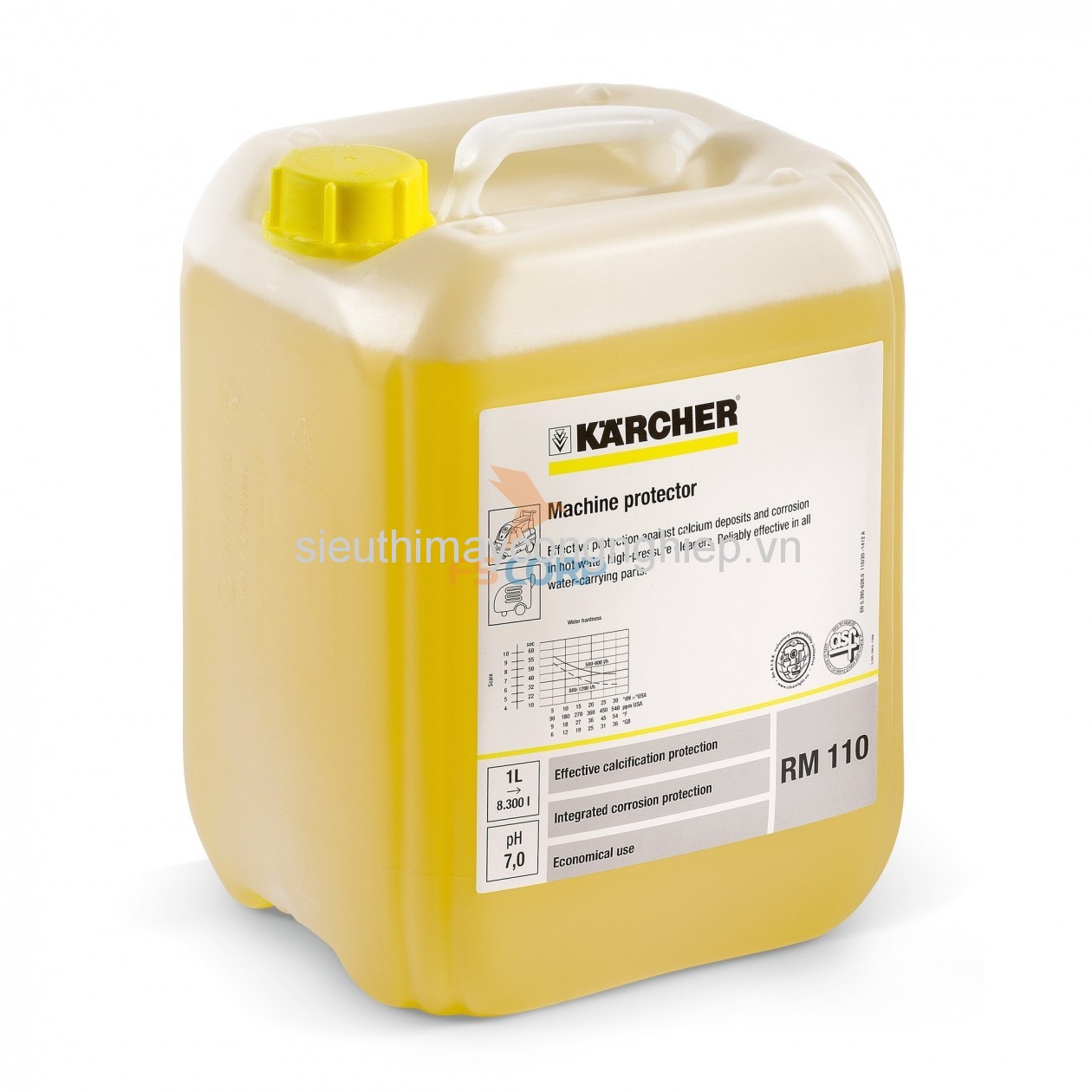 Chất bảo vệ máy móc động cơ RM 110 Pressure Pro 10L (6.295-303.0)