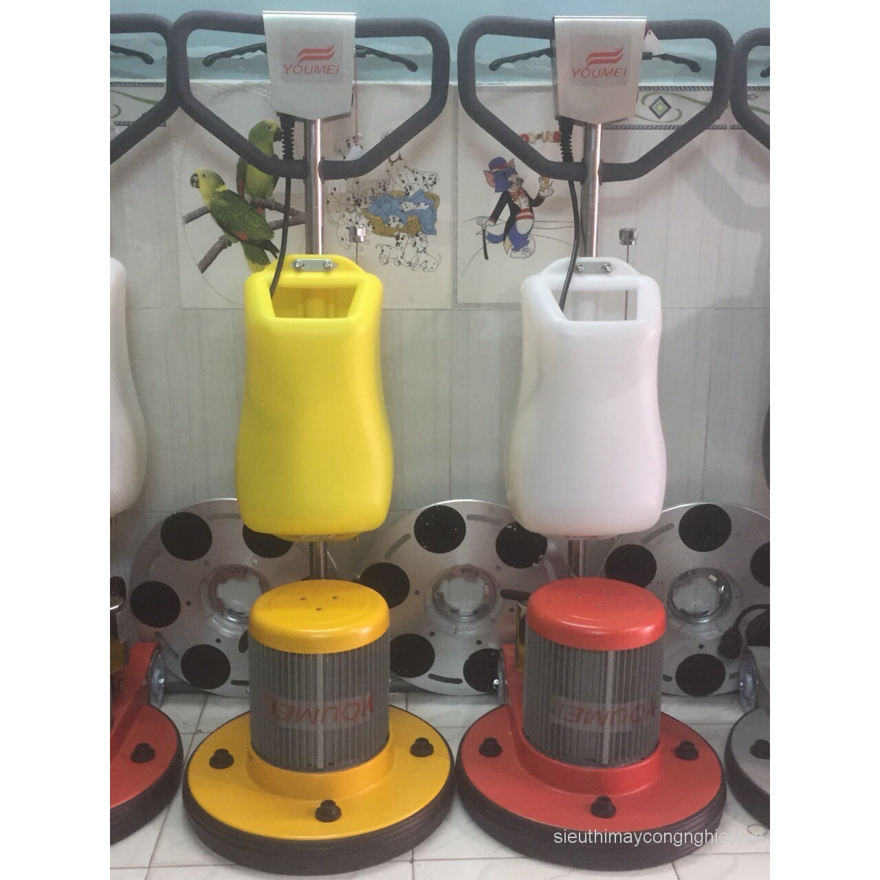 Máy mài và đánh bóng sàn Youmei 3.5HP
