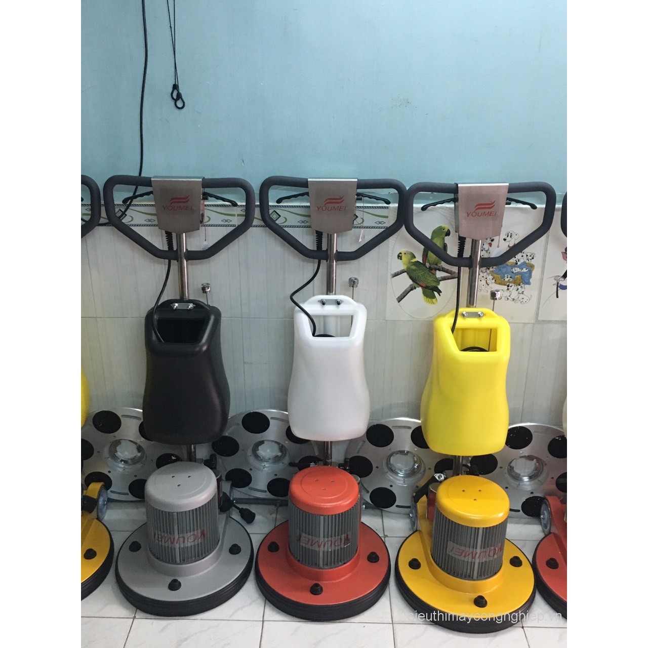 Máy mài và đánh bóng sàn Youmei 3.5HP