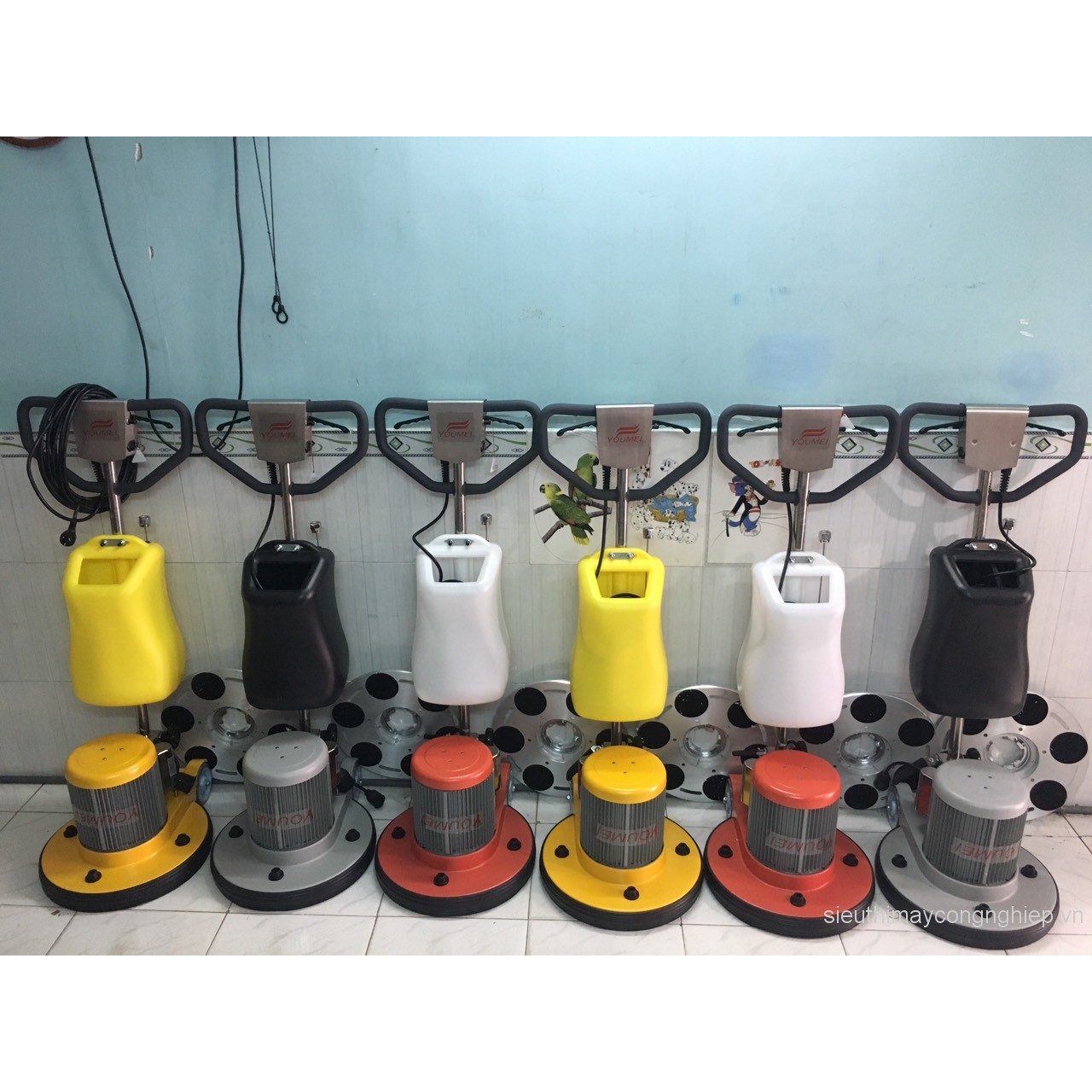 Máy mài và đánh bóng sàn Youmei 3.5HP