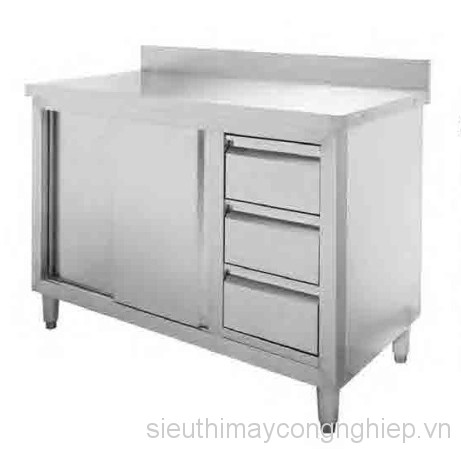 Bàn làm việc với tủ kéo Marchef