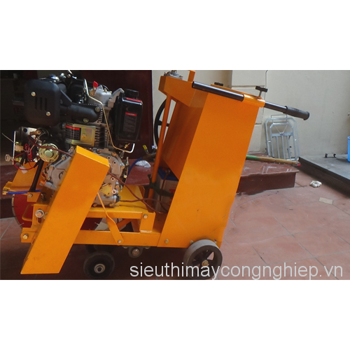 Máy cắt bê tông nhựa đường chạy Dầu 7HP (Giật Nổ)