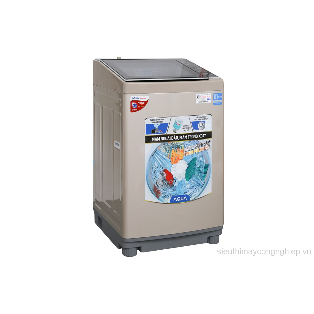Máy giặt Aqua Inverter 10,5 Kg AQW-DW105AT N