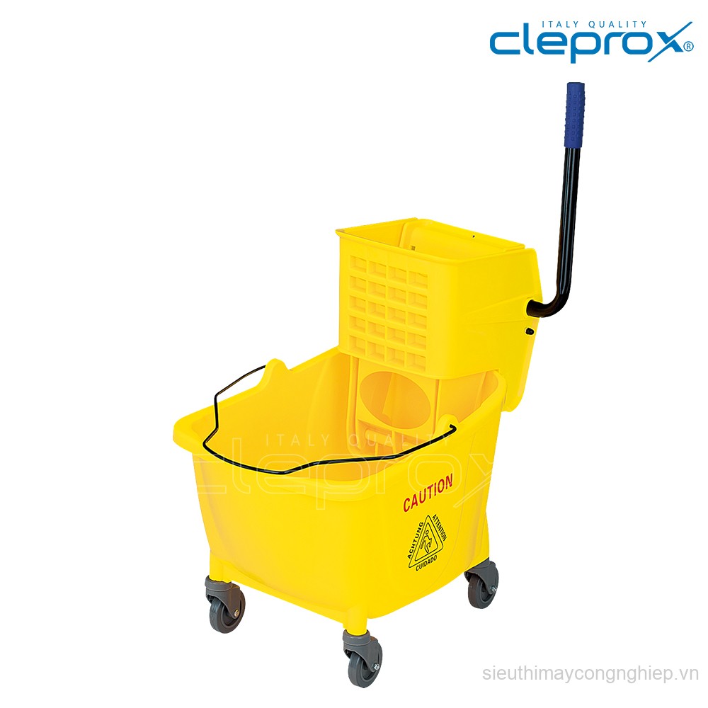 Xe đẩy vắt cây lau nhà 1 ngăn CLEPROX CX-36 