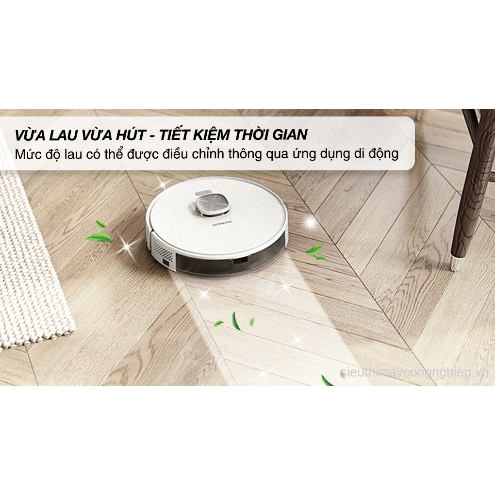 Robot hút bụi lau nhà Hitachi RV-X20M 