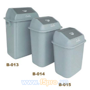 Thùng rác nhựa nắp bập bênh 58 lít B-013