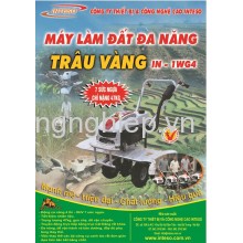 Máy làm đất đa năng trâu vàng 7HP IN-1WG4