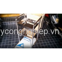 Xe làm vệ sinh phòng buồng inox 3 tầng F20