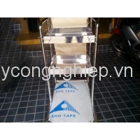 Xe làm vệ sinh phòng buồng inox 3 tầng F20