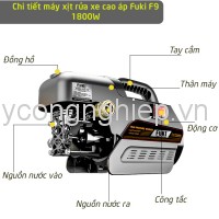 Máy xịt rửa xe cao áp Fuki F9 1800W