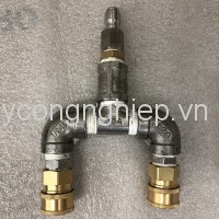 Thiết bị chia máy phun thành 2 vòi