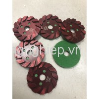 Bộ đĩa mài phá sàn bê tông - phíp mài đá bằng kim loại