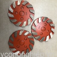 Đĩa mài sàn beton - phíp mài đá epoxy 12 răng