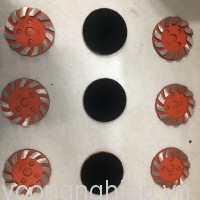 Đĩa mài sàn beton - phíp mài đá epoxy 12 răng