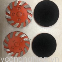 Đĩa mài sàn beton - phíp mài đá epoxy 12 răng