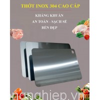 Thớt Inox 304 cao cấp loại nhỏ