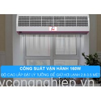 Quạt cắt gió điều hòa có điều khiển Fred Fr 1212