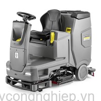 Máy chà sàn Karcher B 110 R Bp with R 75 + tank rinsing mã 1.161-400.2