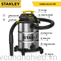 Máy hút bụi 3 chức năng Stanley USA SL19417-8A