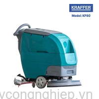 Máy chà sàn nhà xưởng KRAFFER KF60 (dùng bình)