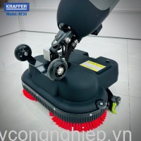 Máy chà sàn liên hợp mini Kraffer KF30 (dùng pin)