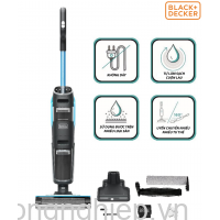 BLACK+DECKER BXUVXA01 - MÁY HÚT BỤI LAU SÀN THÔNG MINH KHÔNG DÂY 5 CHỨC NĂNG
