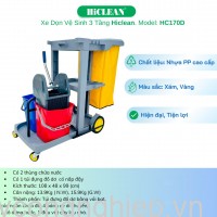 Xe Đẩy Dọn Phòng Hiclean HC170D 