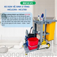 Xe Đẩy Dọn Phòng Hiclean HC170D 