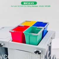 Xe đẩy dọn vệ sinh HiClean HC181