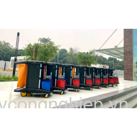 Xe đẩy dọn vệ sinh phòng Clepro CP – 4/1B