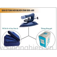Bàn ủi toàn hơi BSS-600 Silver Star-cần gạt 