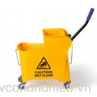 Xô nhựa đẩy tay, ép nước lau sàn, 24L, model: ANKO-069