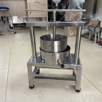 MÁY ÉP NƯỚC CỐT DỪA, ÉP MỠ, ÉP SÁP ONG INOX BẰNG TAY- 14CM