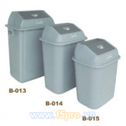 Thùng rác nhựa nắp bập bênh 23 lít B-015