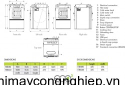 Máy giặt vắt công nghiệp Primus FXB180