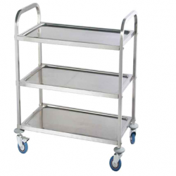 Xe đẩy inox 3 tầng Cheng C-28-950