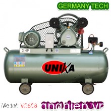 Máy nén khí Unika V2508 3HP, 1 cấp nén, 2 piston