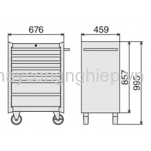 Tủ dụng cụ Tone TCA910/TCA910SV/TCA910BK