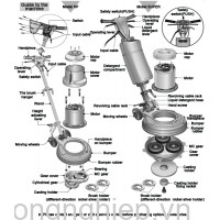 Máy chà sàn công nghiệp Super Cleaner EVP-16 (SUPER-16)