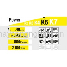 Máy phun áp lực Karcher K5 EU mã 1.180-633.0