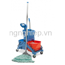 Xe đẩy vệ sinh 2 xô Numatic MMT 1616 + DTK1