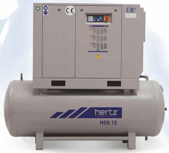 Máy Nén Khí Trục Vít HERTZ HGS2-15 (2.2kW - 15kW)