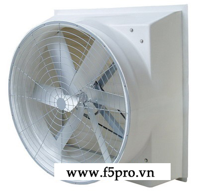 Quạt thông gió vuông gián tiếp Composite QVGC - 146N 2 mặt lưới